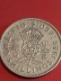 Две монети 25 песети 1957г. Испания/ 2 шилинга 1950г. Великобритания за КОЛЕКЦИОНЕРИ 34824, снимка 6