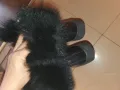 Боти ест.кожа и ест.косъм N38 Radis,pause,exclusive , снимка 2