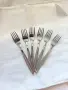 Комплект от 6 броя десертни вилички произведени от "Сърп и чук" Велико Търново , снимка 3