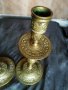 два барокови свещници от бронз, снимка 2