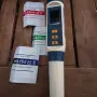 5 в 1 тестер за вода - pH/TDS/EC/Соленост/Температура, снимка 4