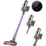 Вертикална прахосмукачка Chebio V18 550W с 2 батерии, снимка 1