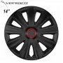 Тасове за джанти 14'' Versaco Carbon Aviator - RR Black, снимка 2