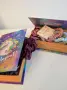 Кутия тип книга 🦄"You are magical" 🦄, пълна със скрънчита и ластичета за коса 🧚, снимка 4