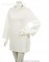 Бял блузон рокля  М размер , снимка 1 - Рокли - 35108582