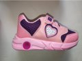 Розови светещи маратонки номера 22,23,24,25, снимка 1 - Детски маратонки - 36843335