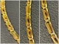 Златен Ланец ЧИСТО НОВ синджир  златно ланче 14 к 585 gold zlato zlatni lanec lance , снимка 8