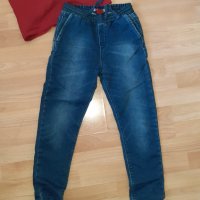 Дънки и блуза, снимка 2 - Детски панталони и дънки - 31663475