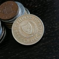 Mонета - Кипър - 20 цента | 1994г., снимка 2 - Нумизматика и бонистика - 29281084