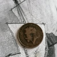 Монета - Великобритания - 1/2 (половин) пени | 1917г., снимка 2 - Нумизматика и бонистика - 39650903