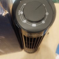 Осцилиращ вентилатор Grelife, настолен настолен вентилатор с 3 скорости, тихо охлаждане , снимка 4 - Вентилатори - 44353052