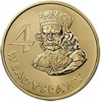 Полска монета с крал Владислав I Локиетек, 4 дуката, Szydlow от 2009г., снимка 1 - Нумизматика и бонистика - 31244999
