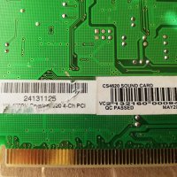 Звукова карта Crystal GS4620-CM 4-Ch PCI, снимка 7 - Други - 30224359