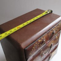 стара японска кутия за бижута с чекмеджета, снимка 4 - Други ценни предмети - 31805072