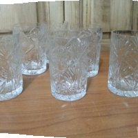 Руски кристал кристална гарафа и кристални чаши , снимка 13 - Антикварни и старинни предмети - 22630172