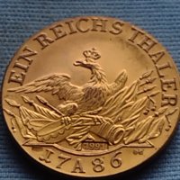 Монета РЕПЛИКА 1 райх талер рядка за КОЛЕКЦИОНЕРИ 25076, снимка 8 - Нумизматика и бонистика - 42727247