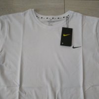 Памучна мъжка бяла тениска Nike размер 3ХЛ , снимка 2 - Тениски - 42498931