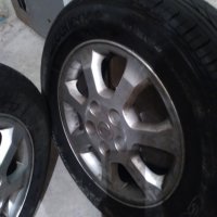 Продавам оригинални джанти за Опел Зафира 15" /5*110/ и летни гуми  Goodyear Excellence 195 / 65 R15, снимка 10 - Гуми и джанти - 29344702