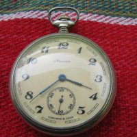 Джобен часовник Молния-вълци, снимка 1 - Антикварни и старинни предмети - 31215599