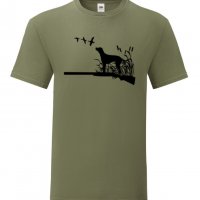 Тениски с щампи за ловци, снимка 1 - Тениски - 30796396