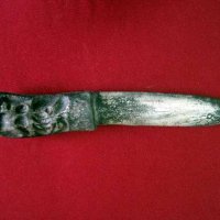 Зомби нож, кама, театрален, филмов реквизит от гума и дърво, снимка 3 - Други ценни предмети - 12863859