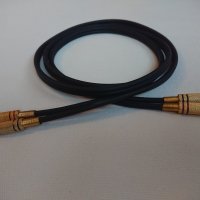 QED 25th Silver Anniversary кабел тонколони позлатен Interconnect RCA чинч и SCART Eagle Gold, снимка 7 - Други - 29905616