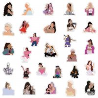 Залепващи стикери 50 бр. на Ariana Grande, снимка 4 - Други - 32086591