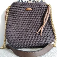 Дамски луксозни чанти, модерни ръчно изплетени за през рамо, снимка 3 - Чанти - 34902131