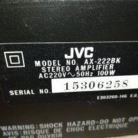 JVC AX-222BK STEREO AMPLIFIER-MADE IN JAPAN 0707221235, снимка 13 - Ресийвъри, усилватели, смесителни пултове - 37315828