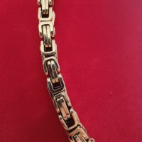 Масивен Ланец от медицинска стомана , снимка 1 - Колиета, медальони, синджири - 40161670