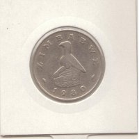 Zimbabwe-50 Cents-1980-KM# 5, снимка 1 - Нумизматика и бонистика - 29285710