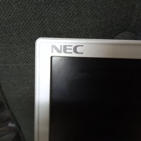 NEC LCD19WV Монитор 19 инча + кабели, снимка 3 - Монитори - 39369920