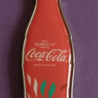 Рекламен ключодържател бутилка Кока Кола евро 2016 🏆- 11991, снимка 2 - Други - 30960192