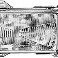 Ретро стъкло за фар дясно за AUDI 80 (Тип 82) седан 08.1978-12.1986, снимка 2 - Части - 35361353