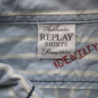 Риза REPLAY  мъжка,М, снимка 1 - Ризи - 40229520