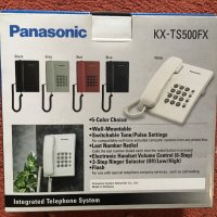 Стационарен телефон Panasonic KX-TS500FX, снимка 2 - Стационарни телефони и факсове - 40387463