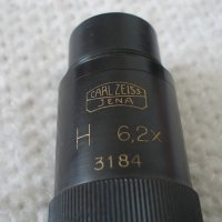 Vintage Lens H 6.2x Carl Zeiss, снимка 2 - Медицинска апаратура - 42166281