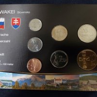 Словакия - Комплектен сет от 7 монети, снимка 1 - Нумизматика и бонистика - 37782540