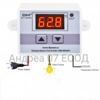 Дигитален терморегулатор, термо реле, термореле, термостат, влагомер, термометър W3001, STC-1000, снимка 3 - Ключове, контакти, щепсели - 27247235