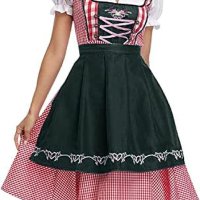  Косплей костюм рокля немска униформа баварска, снимка 10 - Рокли - 42855573