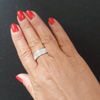 Нежни дамски пръстени с камък, снимка 7 - Пръстени - 40360536