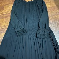 Черна рокля , снимка 2 - Рокли - 42380529
