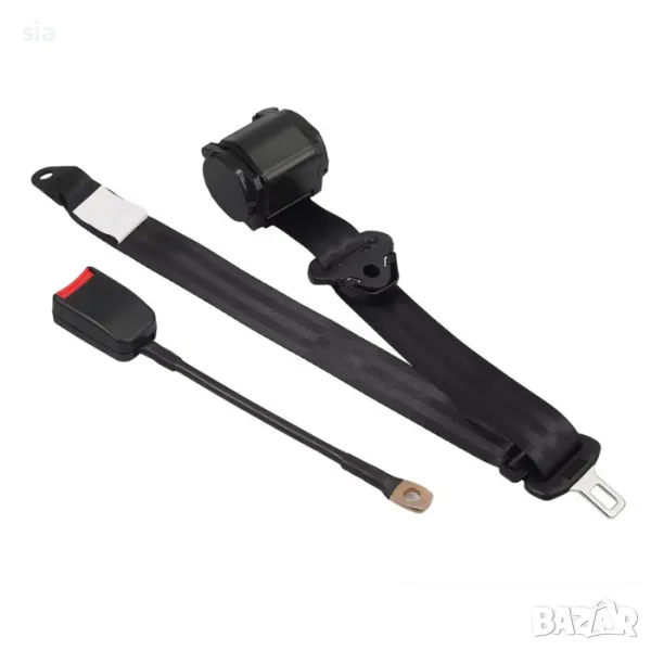 Колани автоматични за автомобил, бус, 285мм, черен цвят, 2бр, Лада Нива, снимка 1