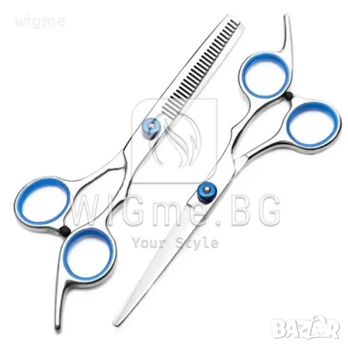 Професионални фризьорски ножици за коса от неръждаема стомана, снимка 1