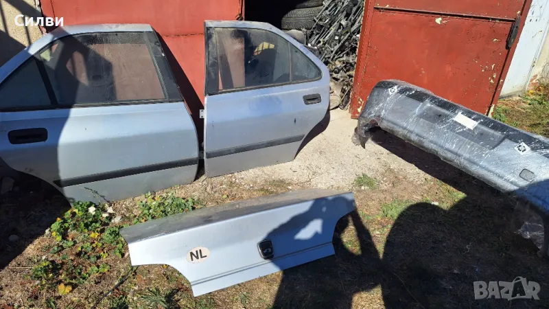 Сребристи Задни врати заден капак задна броня за Пежо 406 от Peugeot Pejo 406 лява дясна задна врата, снимка 1
