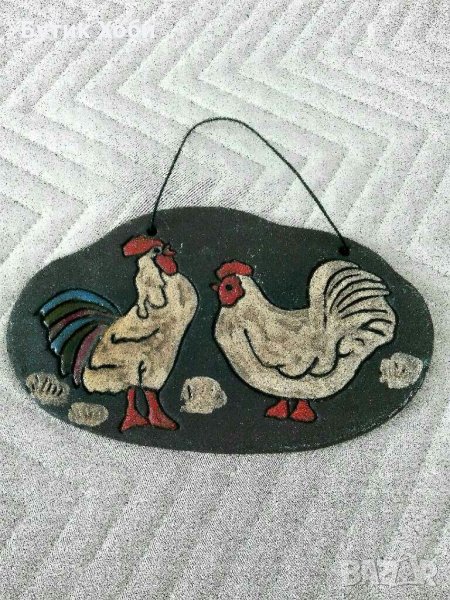 Авторско керамично пано за стена, снимка 1