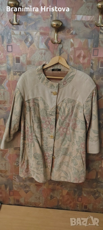 Elian (Istanbul) дамско яке от 100% естествена кожа,размер L, снимка 1