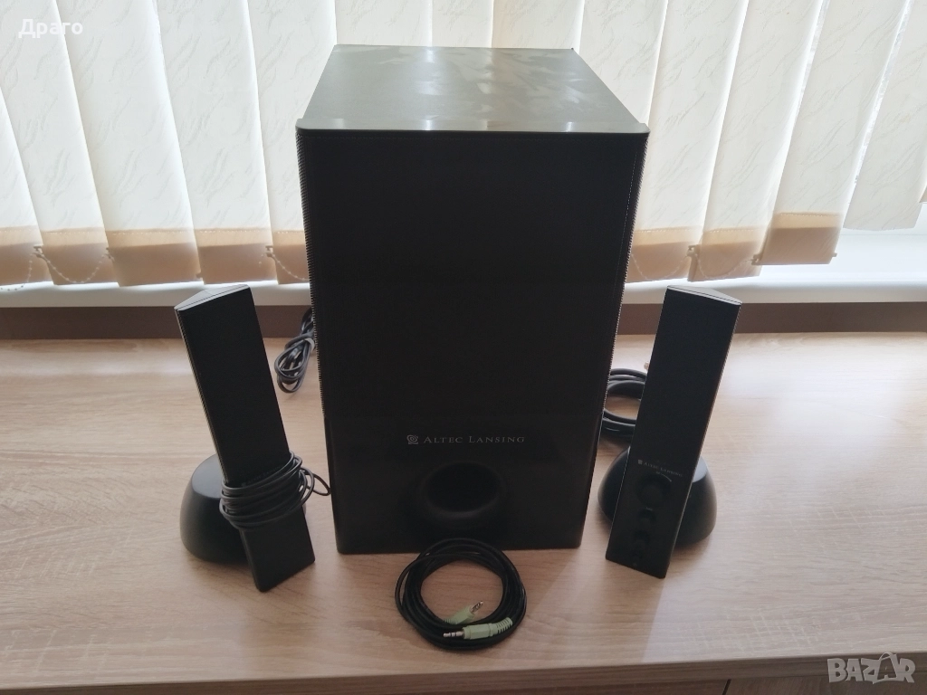 Телевизионни/мониторни тонколони - Altec Lansing VS4121, снимка 1