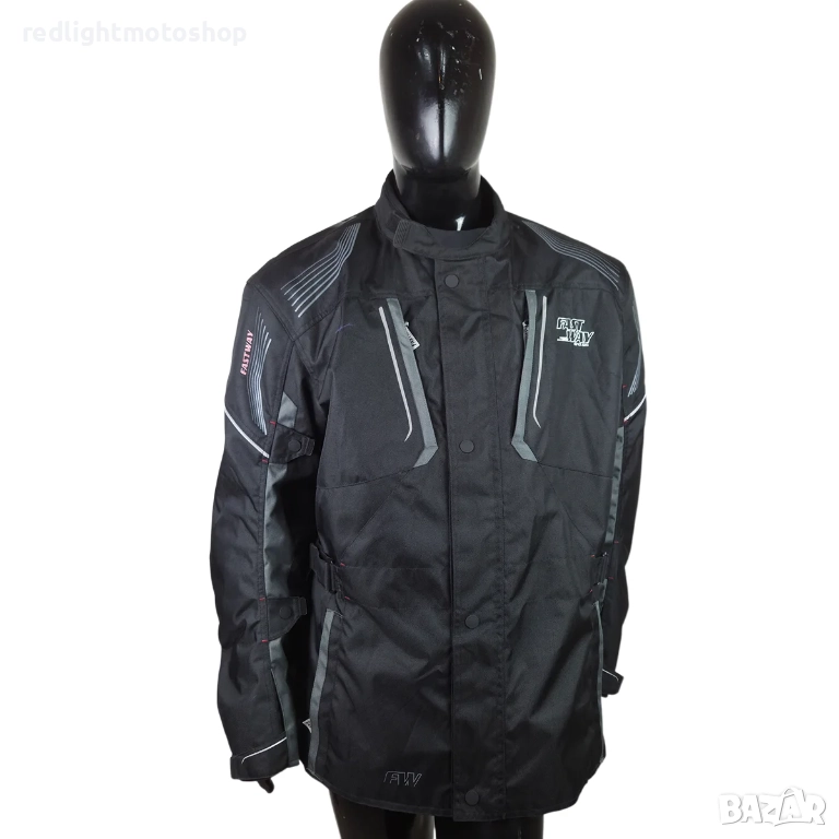 📌 5433 Fast Way – Мъжко текстилно мото яке, размер 62 – 200 лв., снимка 1