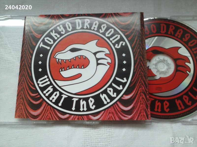 Tokyo Dragons – What The Hell CD single Hard Rock, снимка 1